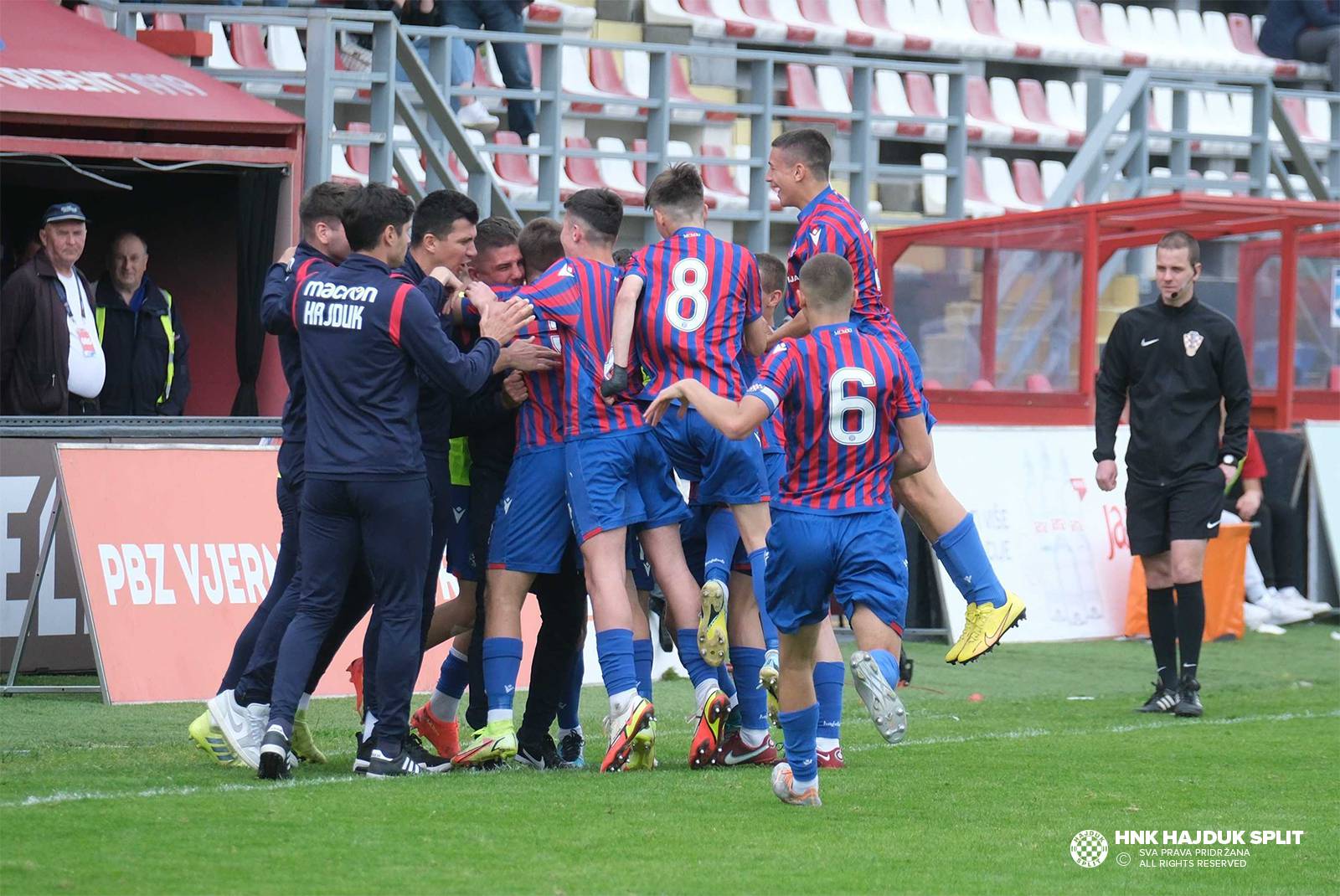 Pioniri prate kadete: Hajduk svladao Osijek u finalu Kupa