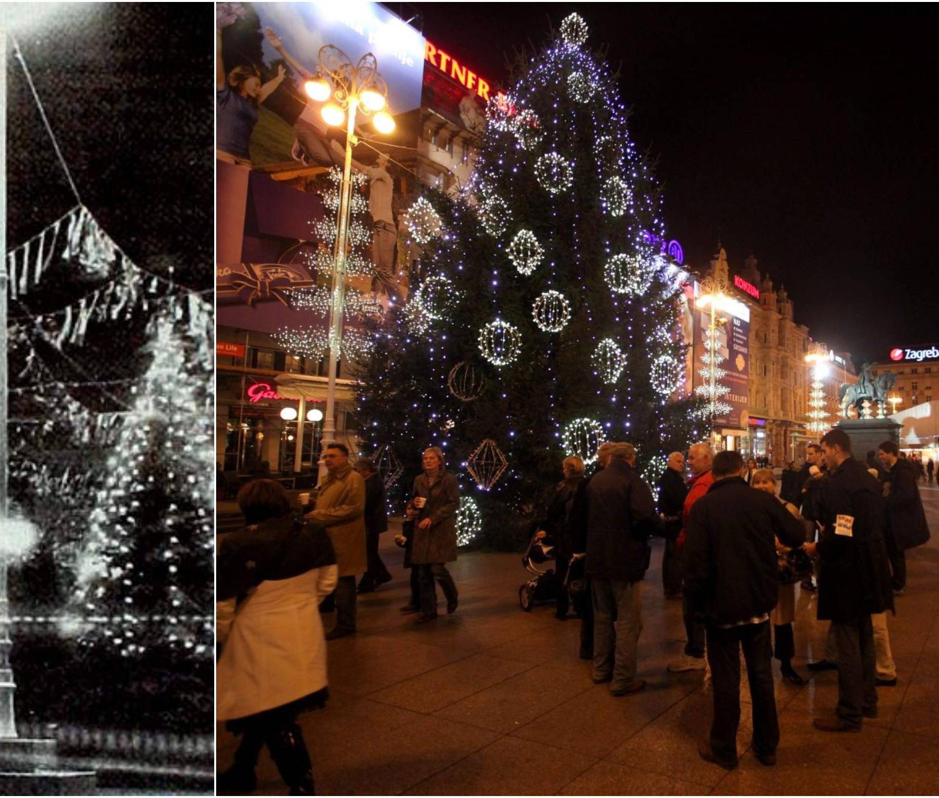 Zagreb za Advent nekad, kad u gradu nije bilo ni 'k' od kućica