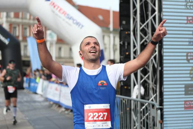 Cilj 32. Zagrebačkog maratona