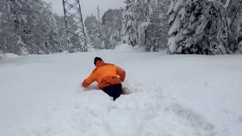 VIDEO Pogledajte kako se HEP-ovci probijaju do dalekovoda