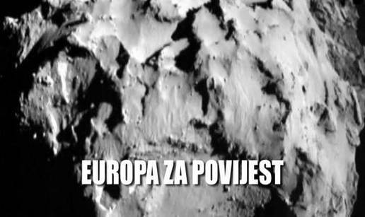 Povijesna misija: Sonda Philae poslala fotografije kometa