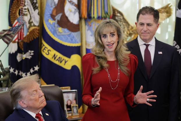 US President Donald Trump at the White House in Washington, D.C.