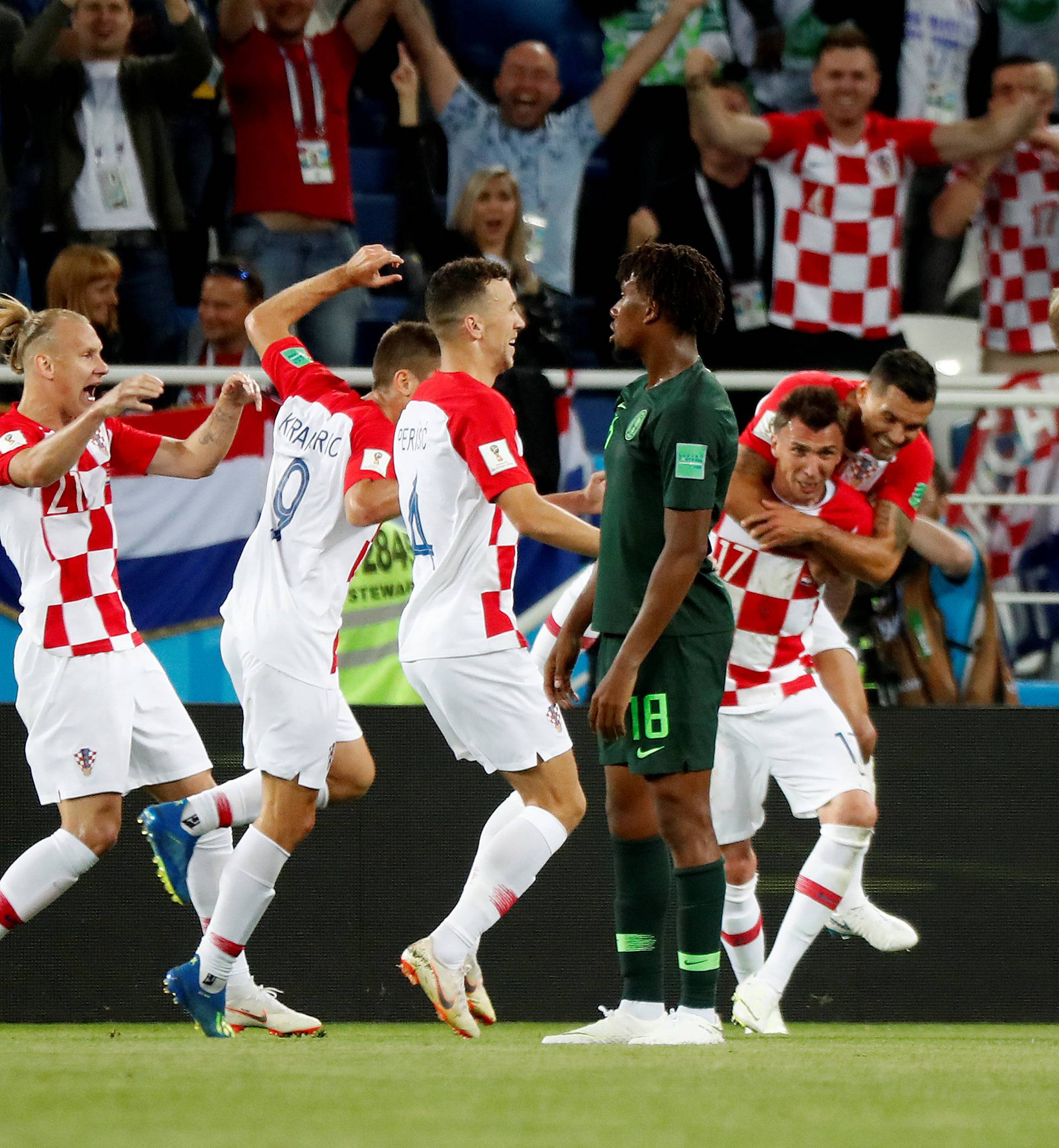 World Cup - Group D - Croatia vs Nigeria