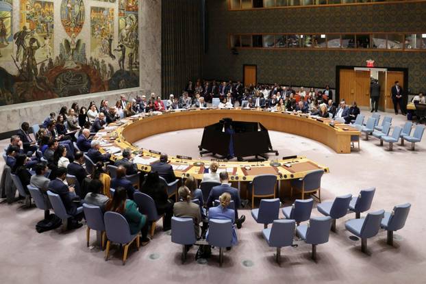 United Nations Security Council meeting in New York City