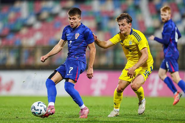 Velika Gorica: Kvalifikacijska utakmica za odlazak na U-21 Europsko prvenstvo, Hrvatska - Ukrajina