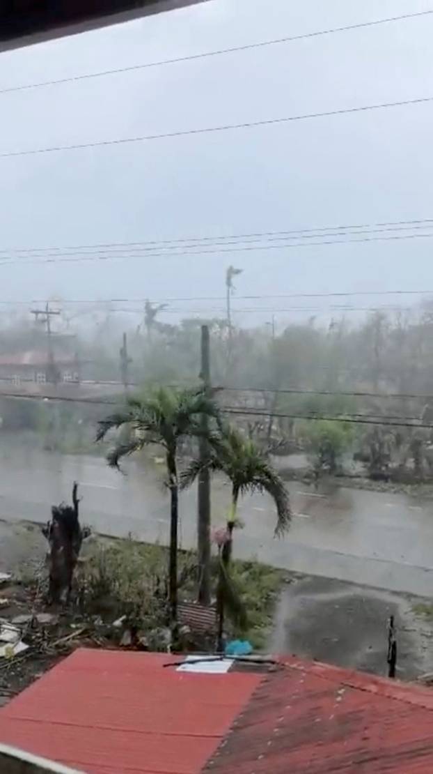 Typhoon Ofel makes landfall in Cagayan