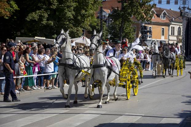 Vinkovci: Svečani mimohod sudionika 60. Vinkovačkih jeseni