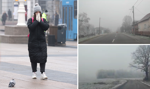 VIDEO Jutro uz snijeg, led i -6 stupnjeva... Zagreb se probudio u magli i smradu s Jakuševca