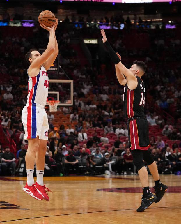 NBA: Detroit Pistons at Miami Heat