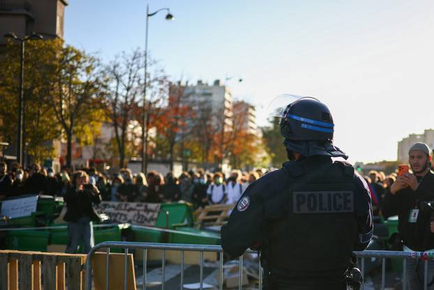 Nationwide day of student protests in France