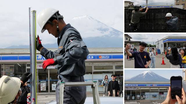 VIDEO Želite selfie? E, ne može! Japanci postavili mrežu koja 'blokira' Fuji. Dosta im je turista