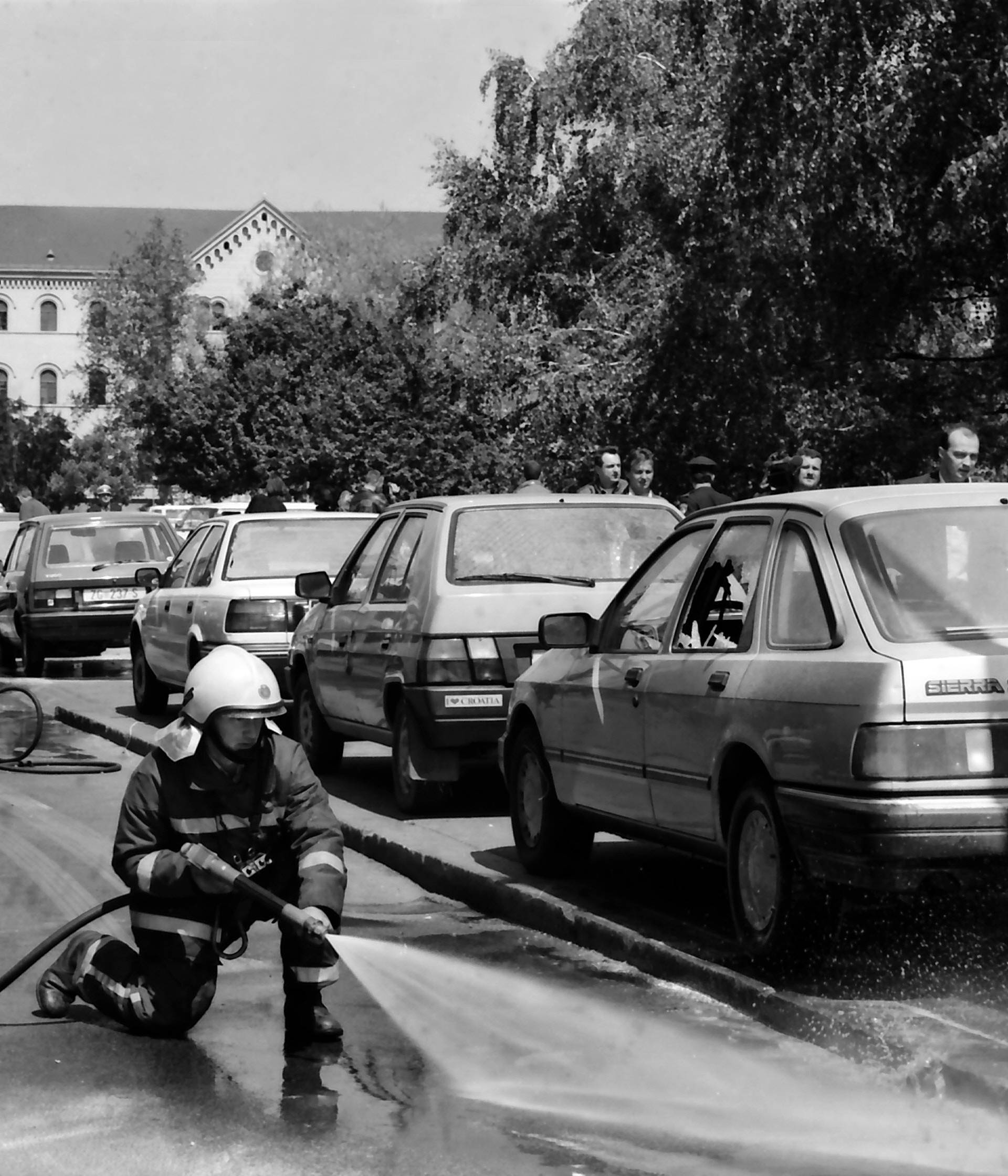 'Geleri su me pogađali u leđa, tijelom sam zaštitila kćer (2)'