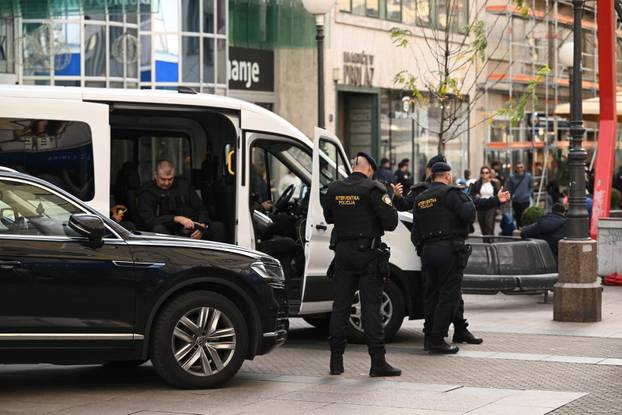 Zagreb: Centar grada prepun policije