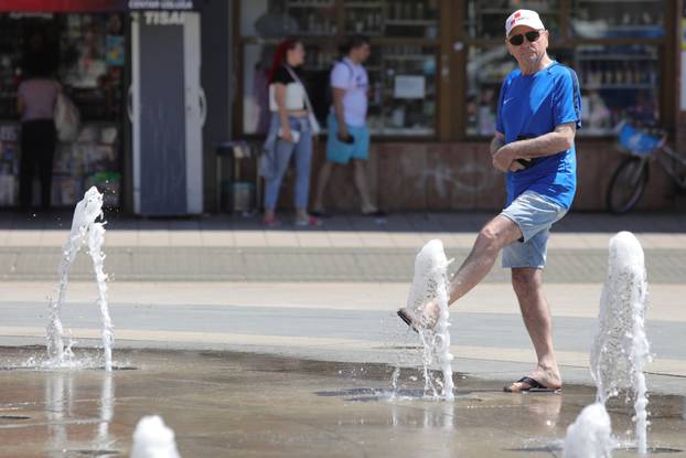 Osijek se danas grije na 31 stupanj Celzija