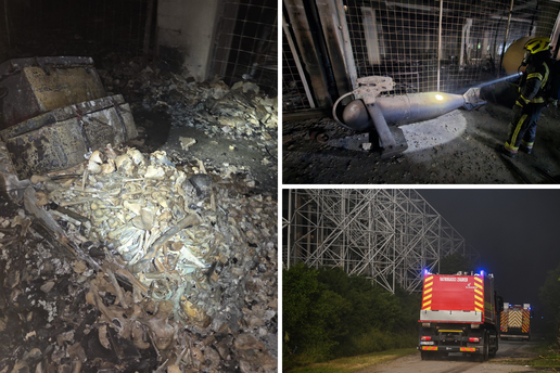 FOTO Zona sumraka u Blatu: Na zgarištu bolnice su našli kosti!