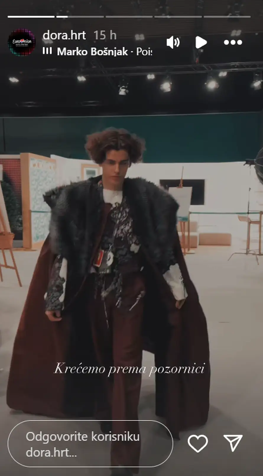 Bošnjak odradio drugu probu uoči Eurosonga: Idemo po finale