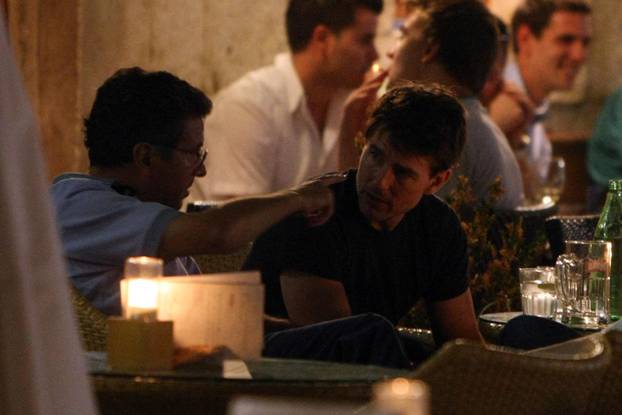 ARHIVA - 2012. Hvar: Ameri?ki glumac Tom Cruise s prijateljima došao na odmor u Hrvatsku