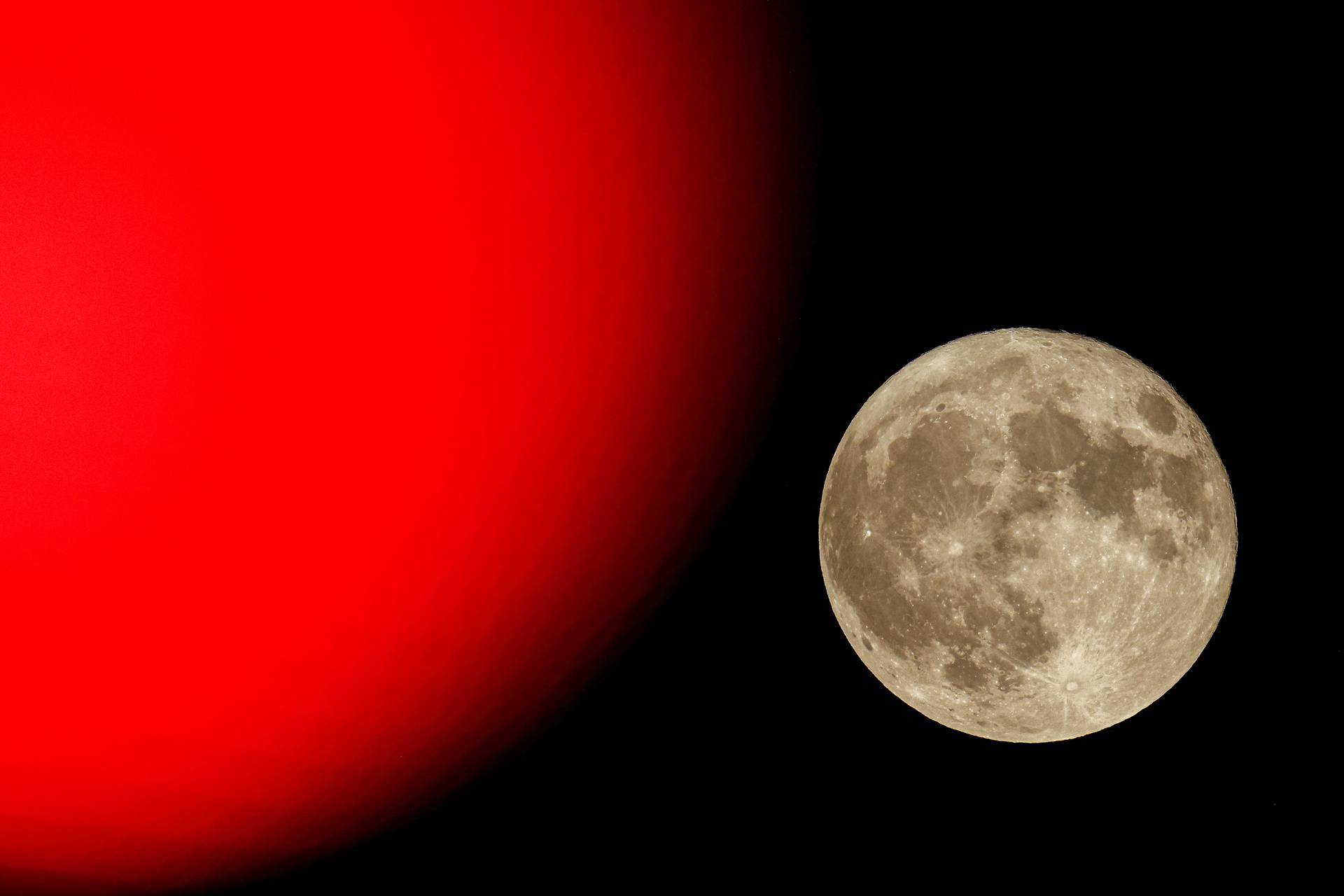 Supermoon known as Strawberry moon rises in Rome