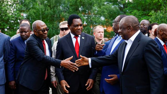 African leaders visit Ukraine