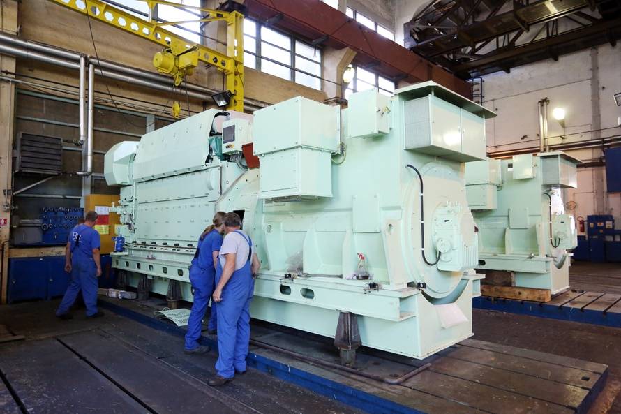 Karlovac: Pogon tvrtke Adriadiesel