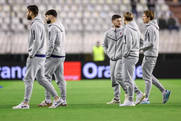 Prva utakmica četvrtfinala UEFA Lige nacija između Hrvatske i Francuske, obilazak stadiona 