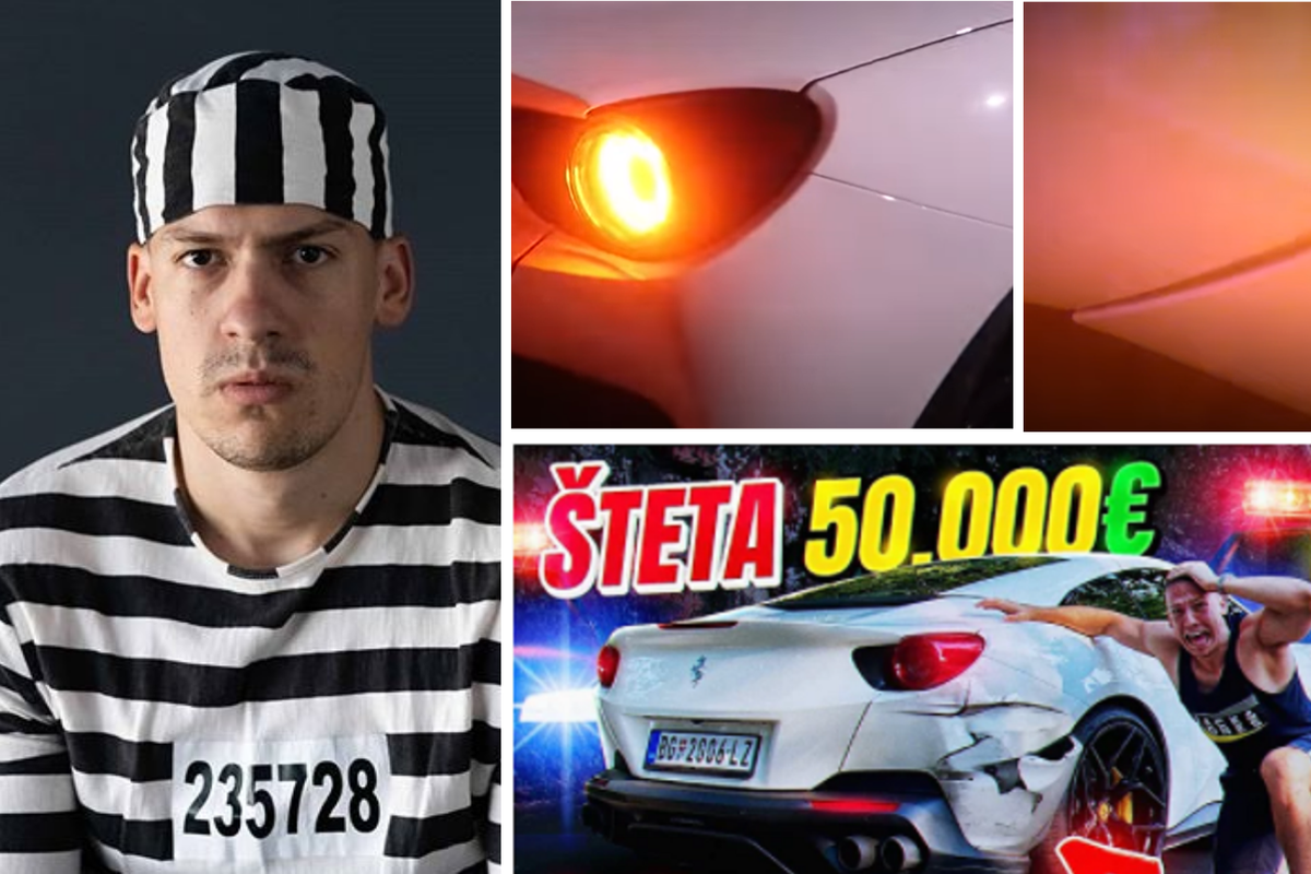 Baka Prase slupao zvjerku: U njega se zabio drugi auto, štetu procjenjuje na 50 tisuća eura...
