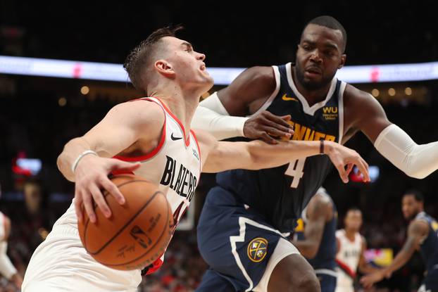 NBA: Denver Nuggets at Portland Trail Blazers