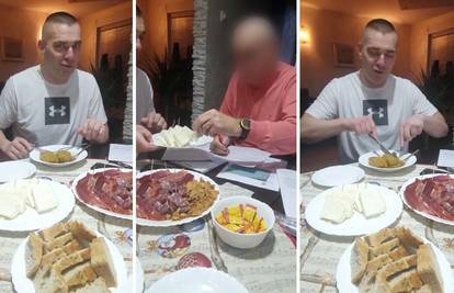 VIDEO Udaljili policajce iz službe jer su na pretresu kod Sablje jeli sir i čvarke: 'Samo krkaj, Roki!'