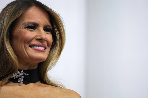 Commander in Chief Ball in honor of Donald Trump's inauguration in Washington