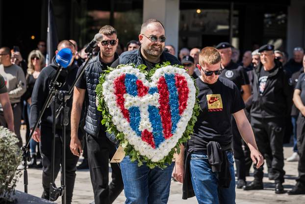 Proslava 35. Obljetnice od osnutka HOS-a u Splitu