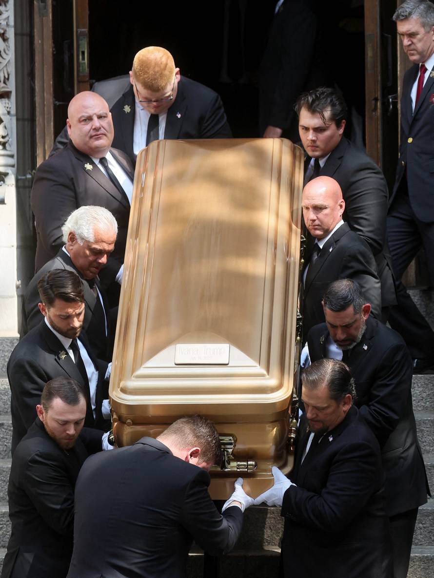 Ivana Trump funeral held in New York