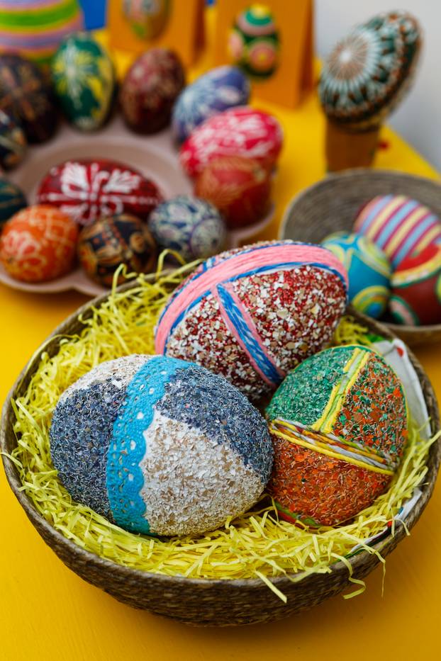 Zagreb: U Etnografskom muzeju Slavica Moslavac održala je radionicu bojanja pisanica