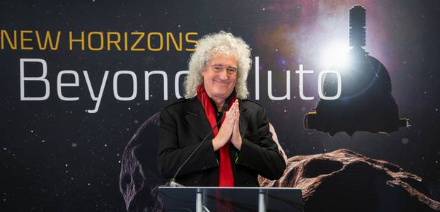 Brian May discusses the upcoming New Horizon