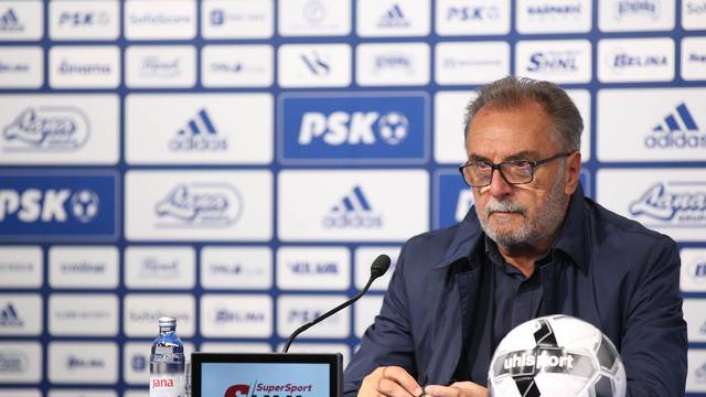 Zagreb: Trener Ante Čačić održao konferenciju nakon utakmice protiv NK Slaven Belupo