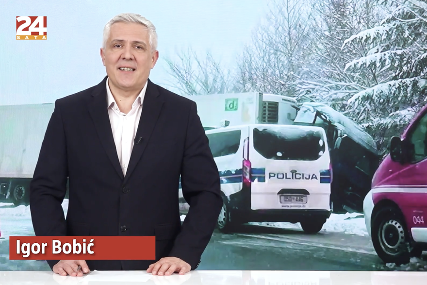 Gledajte '240 sekundi' 24sata: Hrvatsku zatrpao gusti snijeg. Velike poplave kod Mostara...