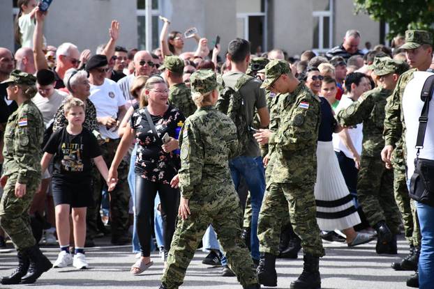 Požega: Svečana prisega ročnika na temeljnom vojnom osposobljavanju