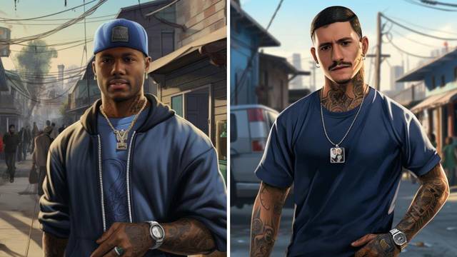 Možete li ih prepoznati? Ovako izgledaju dinamovci kao likovi iz popularne videoigre GTA...