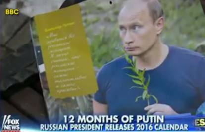 Evo,  ima i kalendar: Putin se smiješi sa zida čitavu godinu