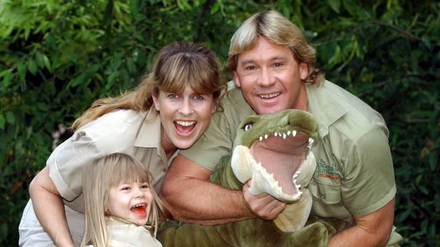 Steve Irwin at London Zoo