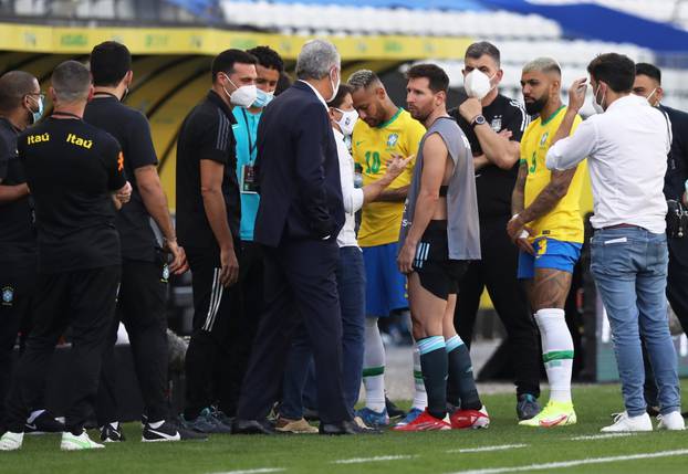 World Cup - South American Qualifiers - Brazil v Argentina