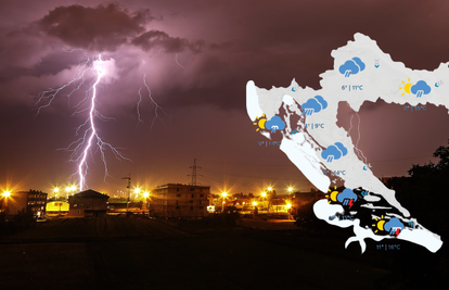Objavili posebno upozorenje za Hrvatsku, potencijalno opasno vrijeme uz olujnu buru i oluje
