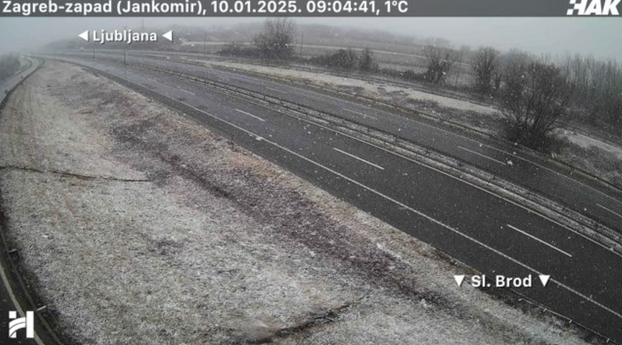 FOTO Snijeg pada diljem zemlje, evo kakvo je stanje na cestama