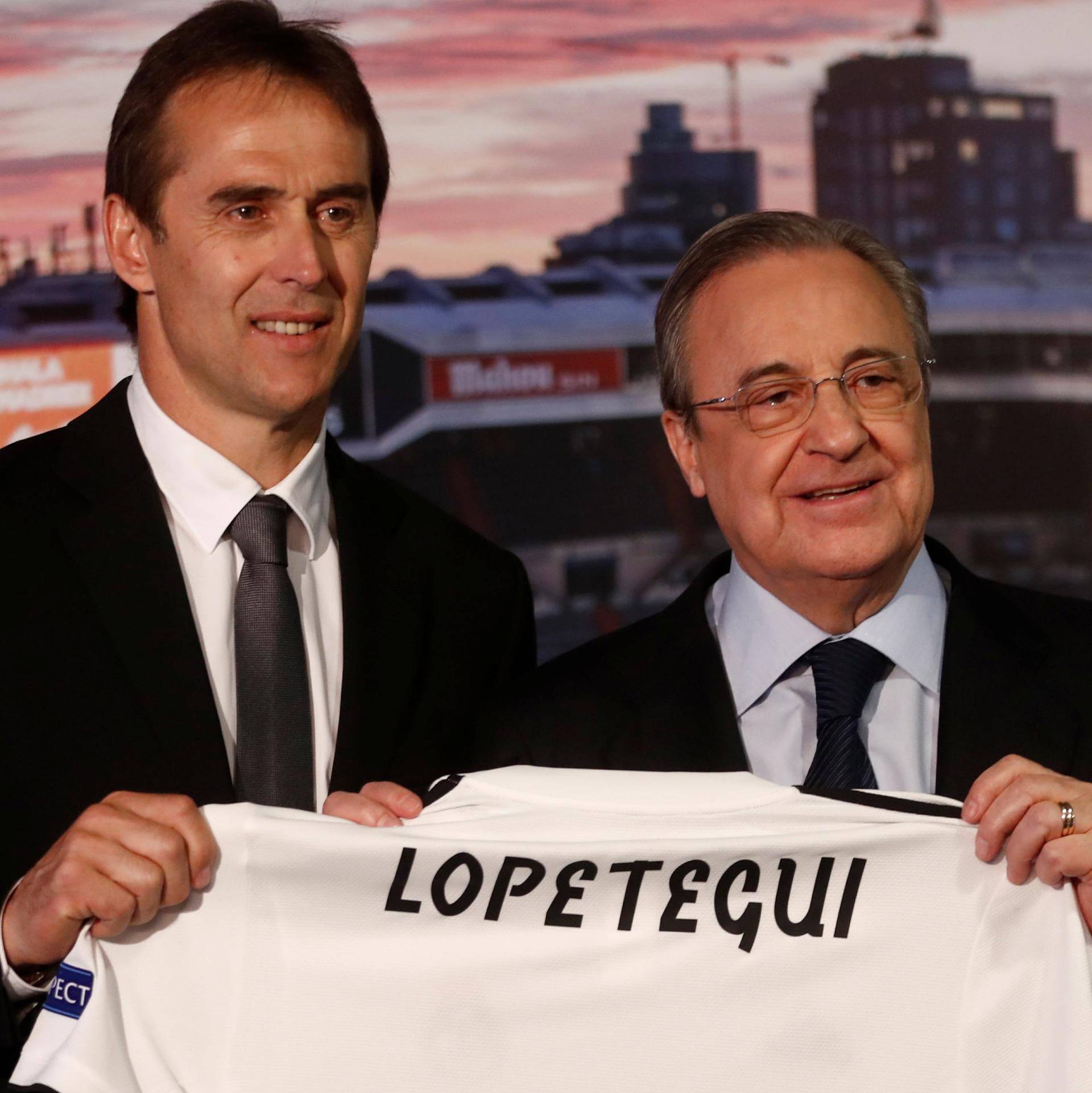 Real Madrid present new coach Julen Lopetegui