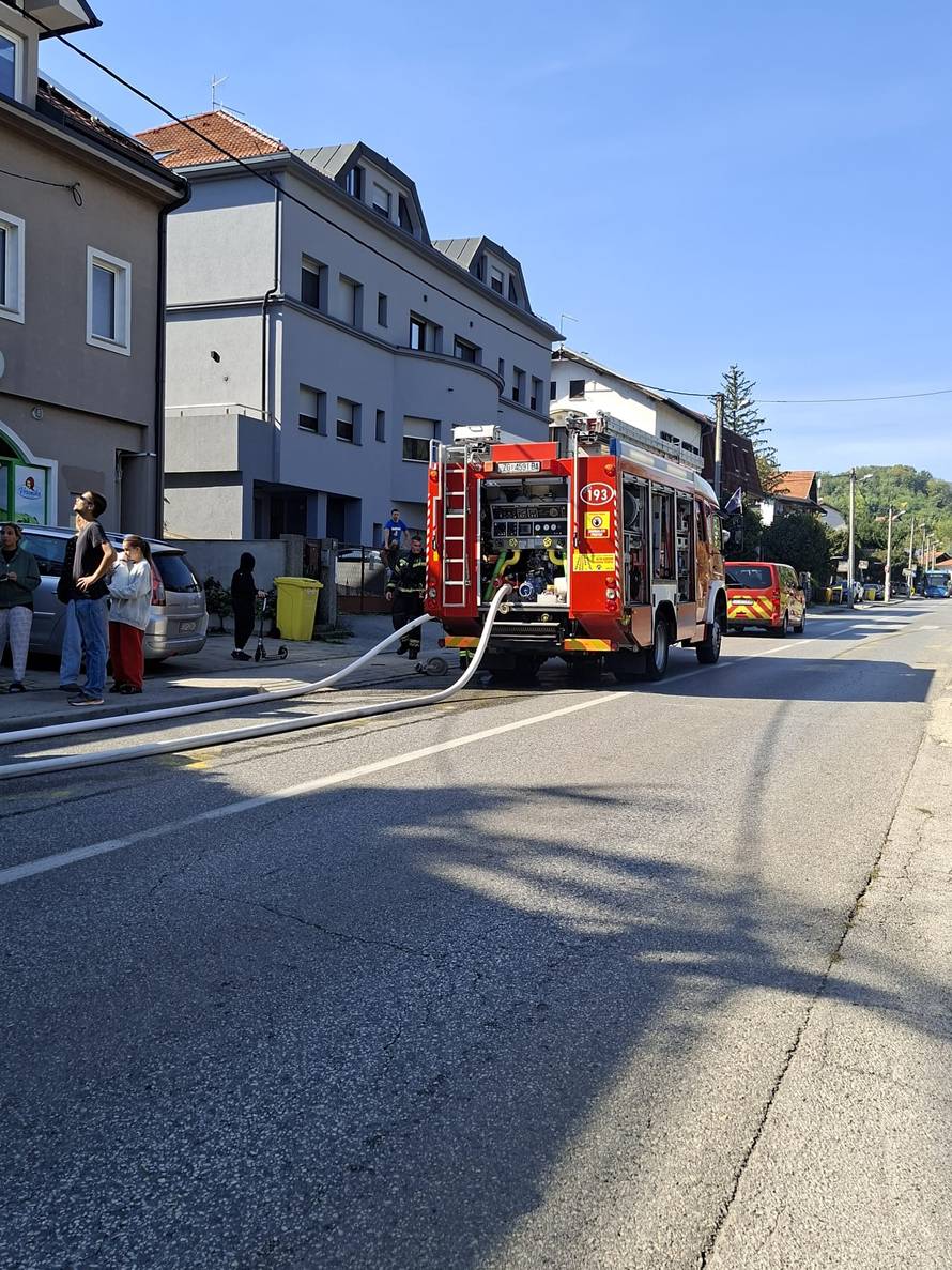 VIDEO Požar kuće u Zagrebu! Jedna osoba ozlijeđena