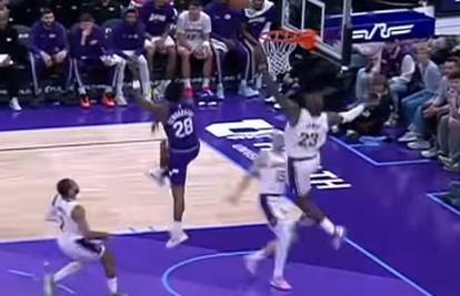 VIDEO Suigrač dodao LeBronu i očekivao silovito zakucavanje: 'Skoro sam zaplakao gledajući'