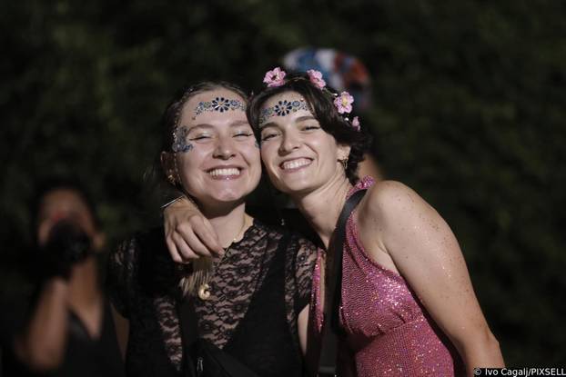 Split: Dolazak partijanera na drugu večer Ultra Europe festivala 2025.