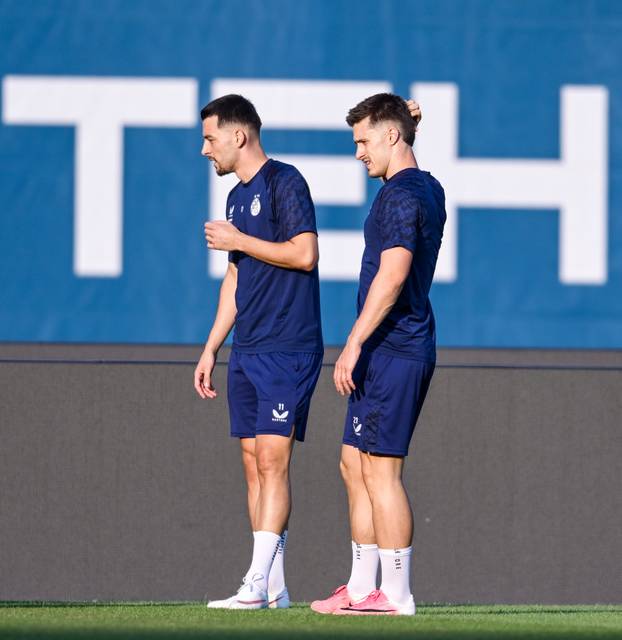 Zagreb: Trening igrača Dinama 