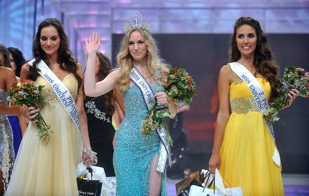 ARHIVA - 2011. Zagreb: Natalija Prica, hrvatska Miss Universe 2011.