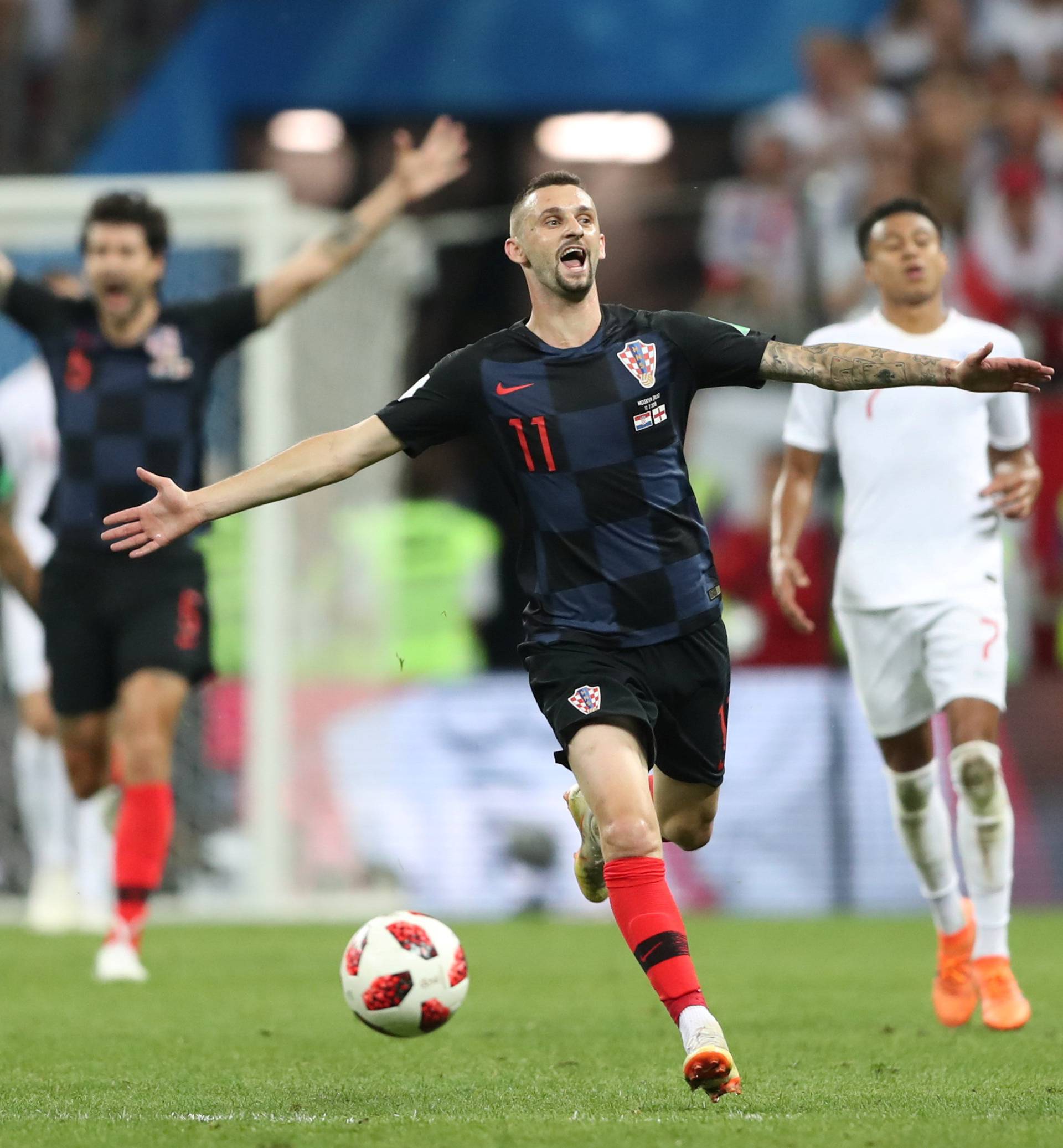 World Cup - Semi Final -  Croatia v England