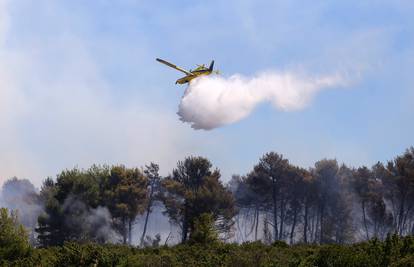 Opet gori šuma u blizini Ciste Provo, vatru gase dva kanadera